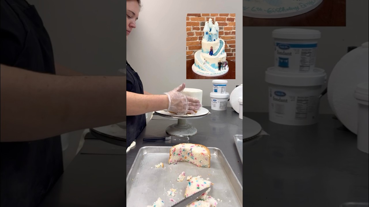 Frozen cake part 2 ❄️ 