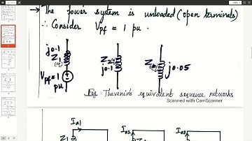 Module 4 Lecture 12 - Problem 5 - LG,LL,LLG fault in a power system