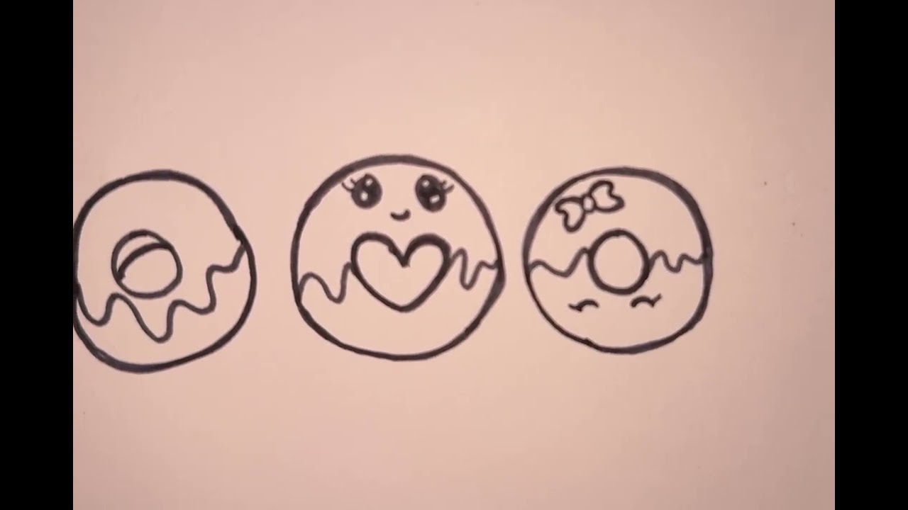  3 types of Sweet Donuts Art 🍩 | Calm Drawing Video