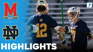 Maryland vs Notre Dame | NCAA College Lacrosse | Highlights - February 28, 2026