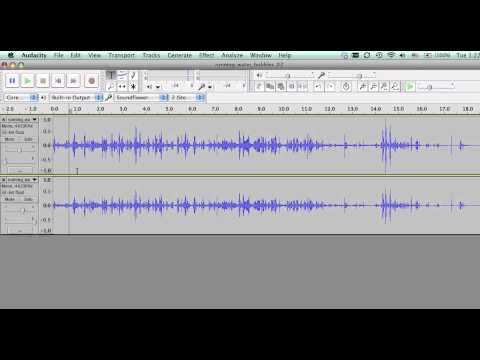 Audacity: Panning