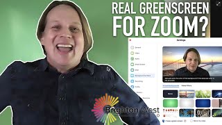 Why Use a Green Screen With Zoom