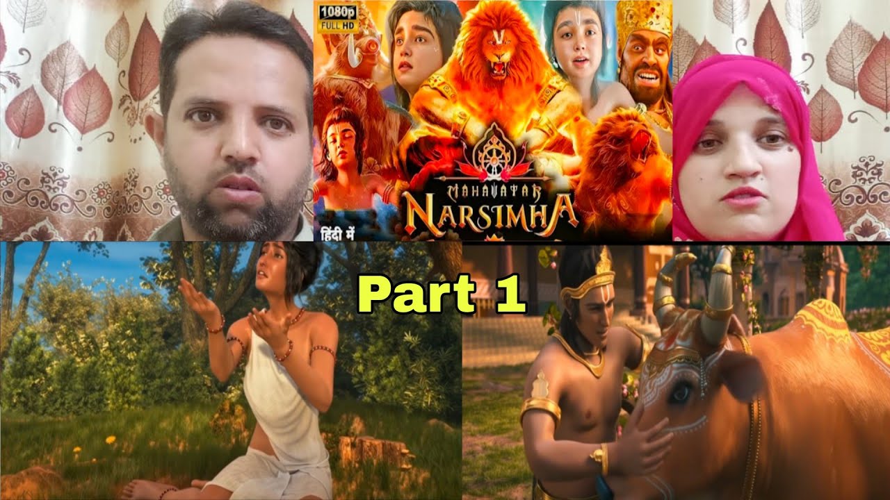 Pakistani Reaction on "Mahavatar Narsimha Movie Intro Scene Part 1 