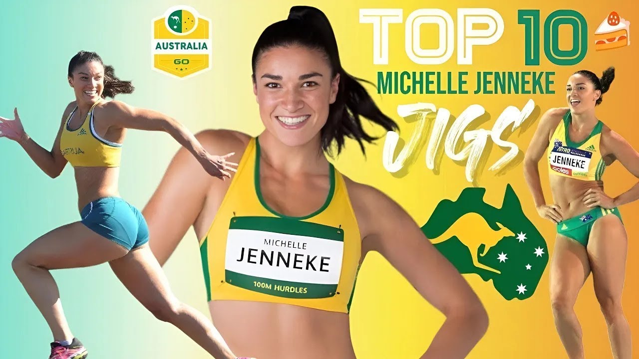 Самая горячая спортсменка в мире! 10 лучших танцев/забегов для разминки от Мишель Дженнеке 🍑🍰💃🏻