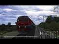 Trainz 2019, ТЭП 70БС-297 с рабочим поездом