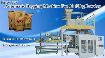 Auto bagging machine for 10-50kg Powder-Finopack