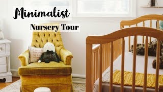 MINIMALIST NURSERY TOUR | VINTAGE BOHO NURSERY