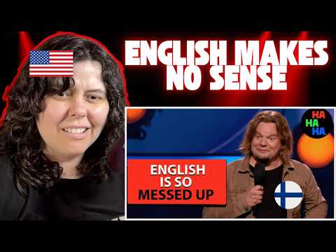 ISMO Leikola Explains Why English Makes NO Sense 😂 | American Reacts