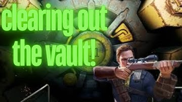 Fallout 4 (part 2) clearing out the vault!
