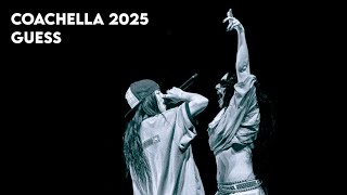 GUESS - Charli XCX, Billie Eilish | Coachella 2025 + Lyrics