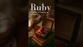 ❤️‍ Ruby –The Gem of Passion & Power Timeless, bold, and full of energy — a Ruby is more than a gems Profile
