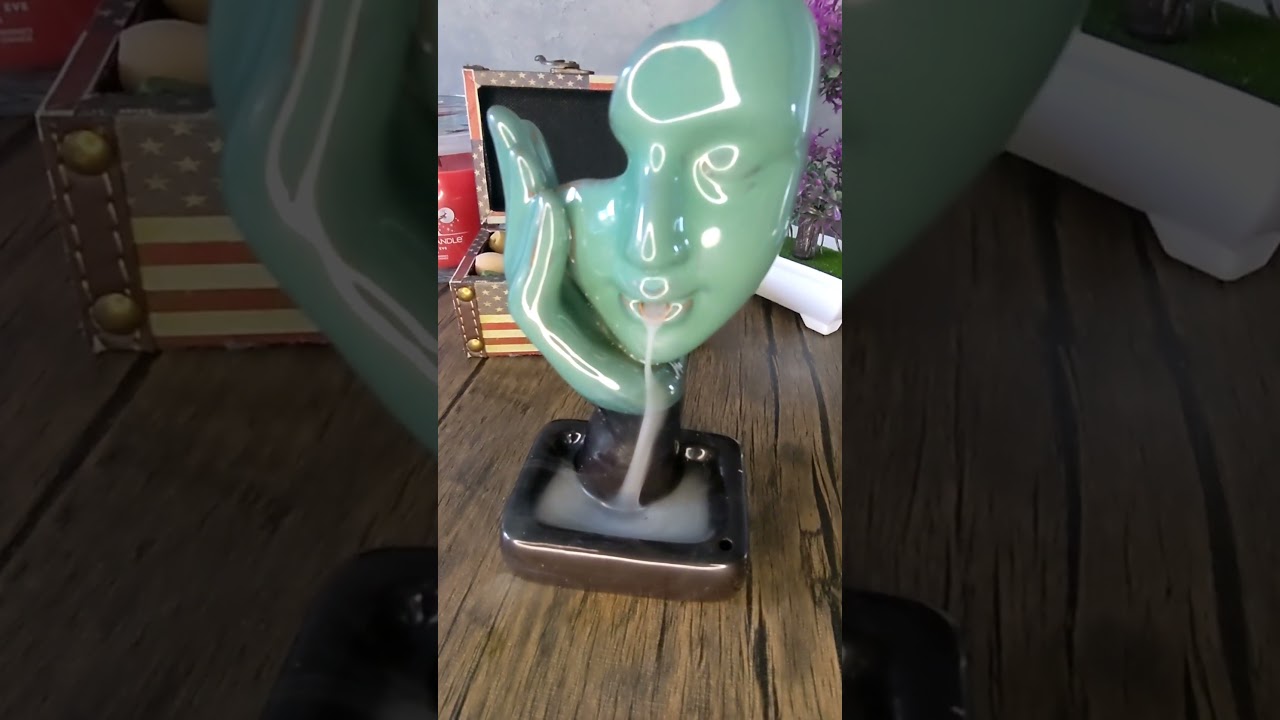 Woman’s Face Backflow Burner: Tranquil Elegance 🌬️✨