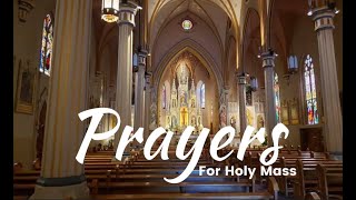 7 Prayers you should know for Holy Catholic Church Mass