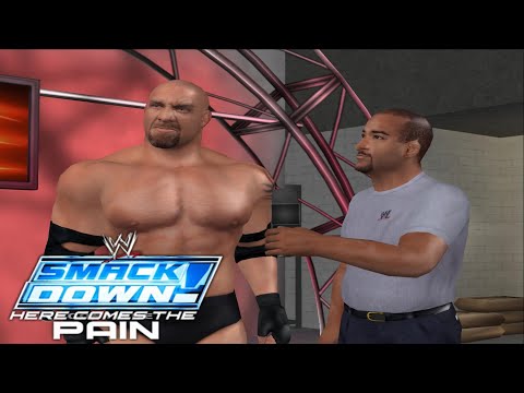 WWE SmackDown! Here Comes The Pain - Season Mode w/ Goldberg (Part 1 of 2) (PlayStation 2)