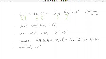 Math 240 - Chapter 4.2 - Vector Spaces I - The Plug and Chug Series #10