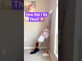 Strength Meets Flexibility! Witness My Epic Wall Split #shorts