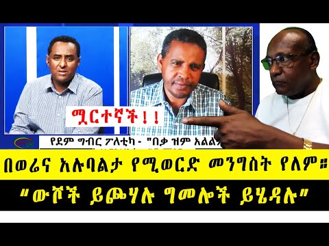 ሟርተኞች በወሬና አሉባልታ የሚወርድ መንግስት የለም ውሾች ይጮሃሉ ግመሎች ይሄዳሉ