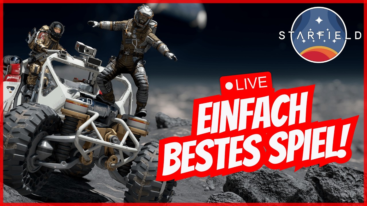 STARFIELD LIVE - New Game Plus wartet - wir haben Dinge vorzubereiten! | Starfield Gameplay & Talk
