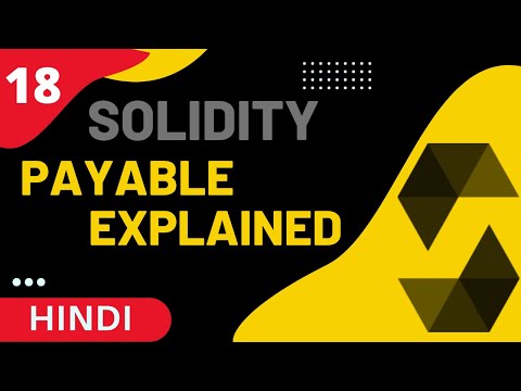 Solidity Payable Explained - (Part 18) Solidity Full Course in Hindi