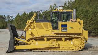 Komatsu D85-18 waste handler - machine features