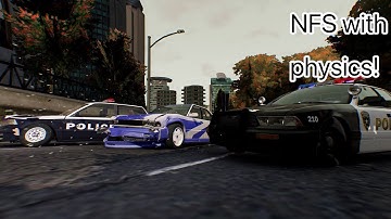 BeamNG drive, but it’s Need for Speed Most Wanted 2005