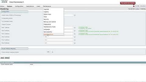 How to Properly Restart a Cisco Expressway Cluster for Maintenance or Troubleshooting