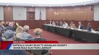 Appeals court rejects Douglas County 'home rule' election lawsuit