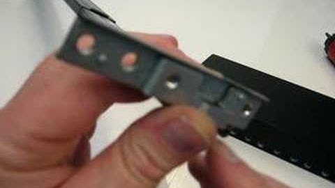 Installing HP Rails in a Threaded Hole Server Rack