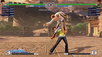 King of Fighters XIV - Vice gorefest safe jumps