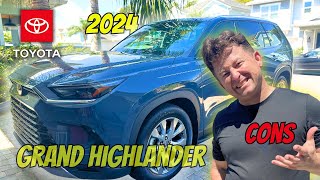 Revealed: Real Owner's Thoughts on 2024 #Grand Highlander Cons