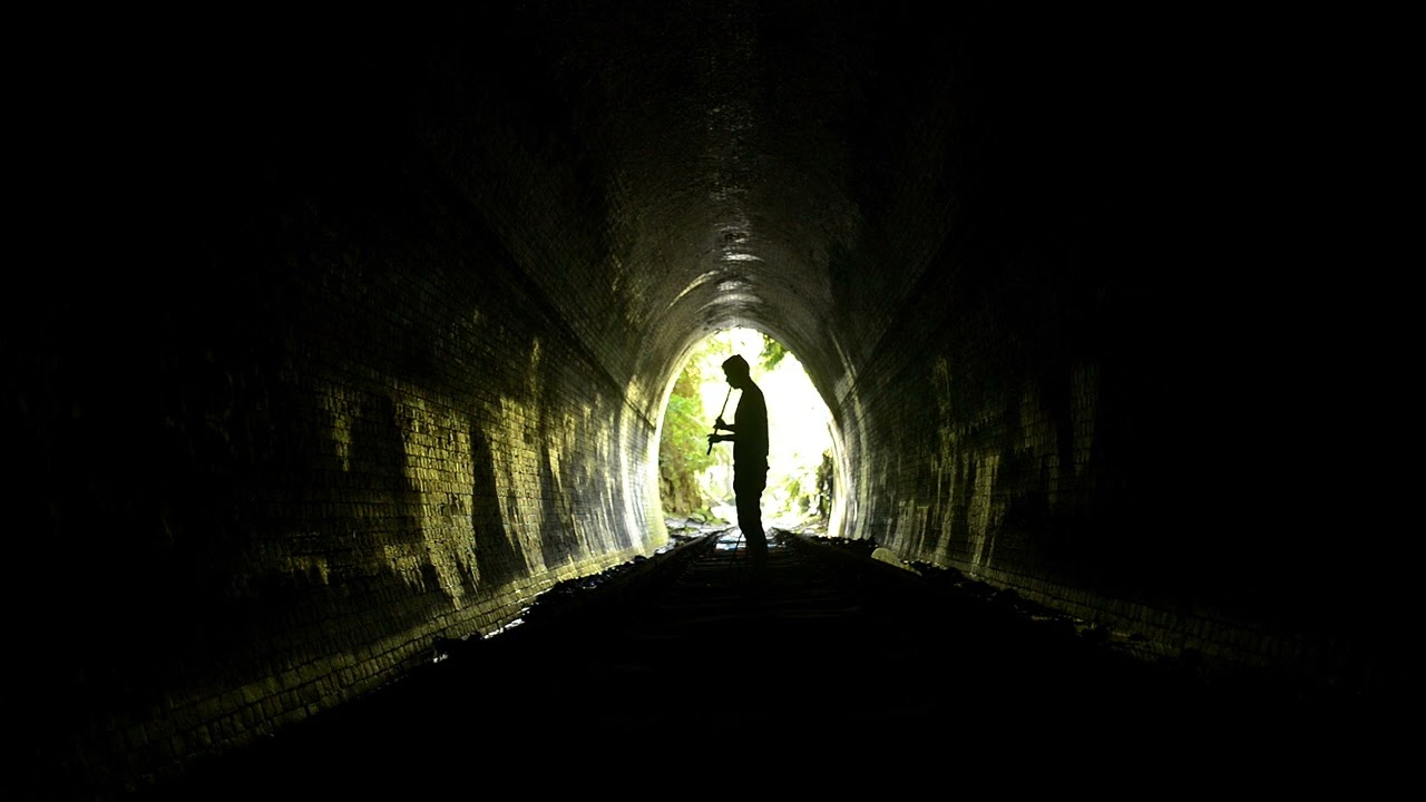 Cover for "Ellie goes West" by Flook at Helensburgh Glow Worm Tunnel