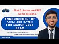 ACCA SBR Batch Now Live – Enroll for March &amp; June 2026