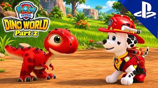 Paw Patrol Dino World: Part 2! PS5 Gameplay!