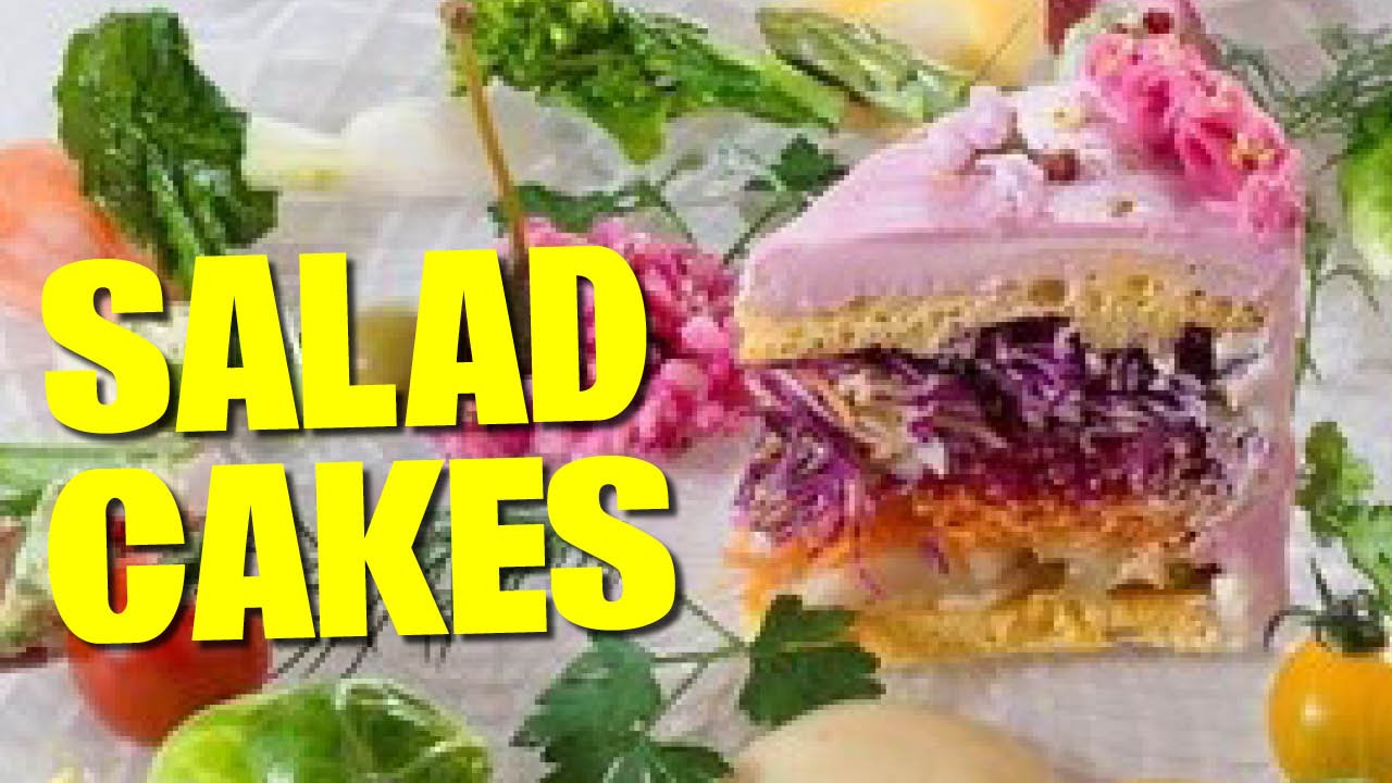 These BEAUTIFUL Cakes Are Made From SALAD! YouTube
