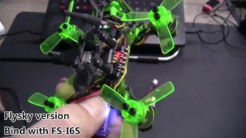 Happymodel Mantis85 85mm FPV Racing Drone Test flight and Bind procedure