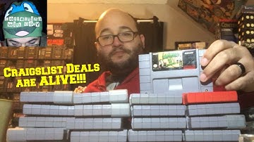 Craigslist Deals Are Alive!!! Super Nintendo!!! | Collecting with Cory