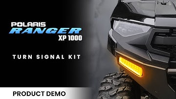 Polaris Ranger XP 1000 - Auxiliary Lights Turn Signal Kit | WD ELECTRONICS