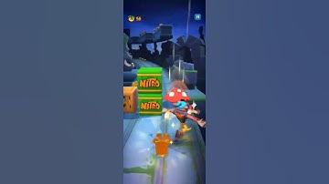 🔥🔥Rustland Crash vs Nitro MiniRobot Lv 1🔥🔥| Crash On the Run! | #shorts