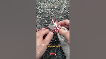 How to make camping knot #shorts #campinghacks #git #knot #knottutorial @DoiT_03
