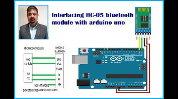 Interfacing HC-05 bluetooth module with arduino uno