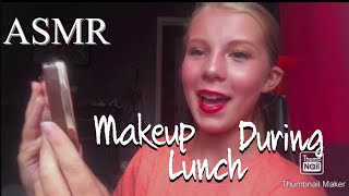 asmr// cheerleader does your makeup during lunch rp !!︎