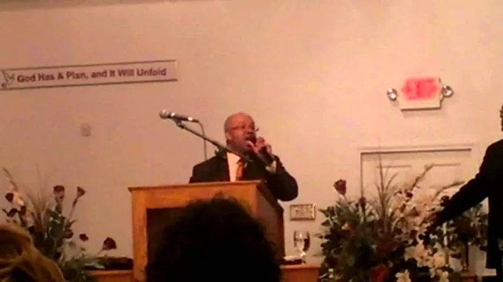 Pastor Lester T Evans Preaching