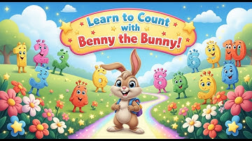 Number Land Adventure | Learn Counting with Benny the Bunny | Fun Pre-Math Story for Kids