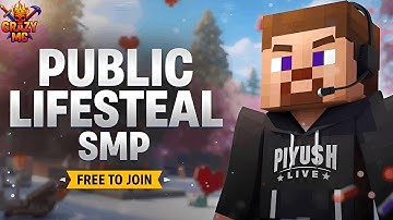 Minecraft SMP LIVE || PUBLIC SMP 24/7 JAVA + BEDROCK || PLAYING IN CRAZY MC SEASON - 2 #live