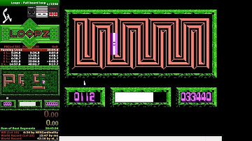 Loopz NES (Game A, Full Board Loop) speedrun in 35:49 (Former World Record)