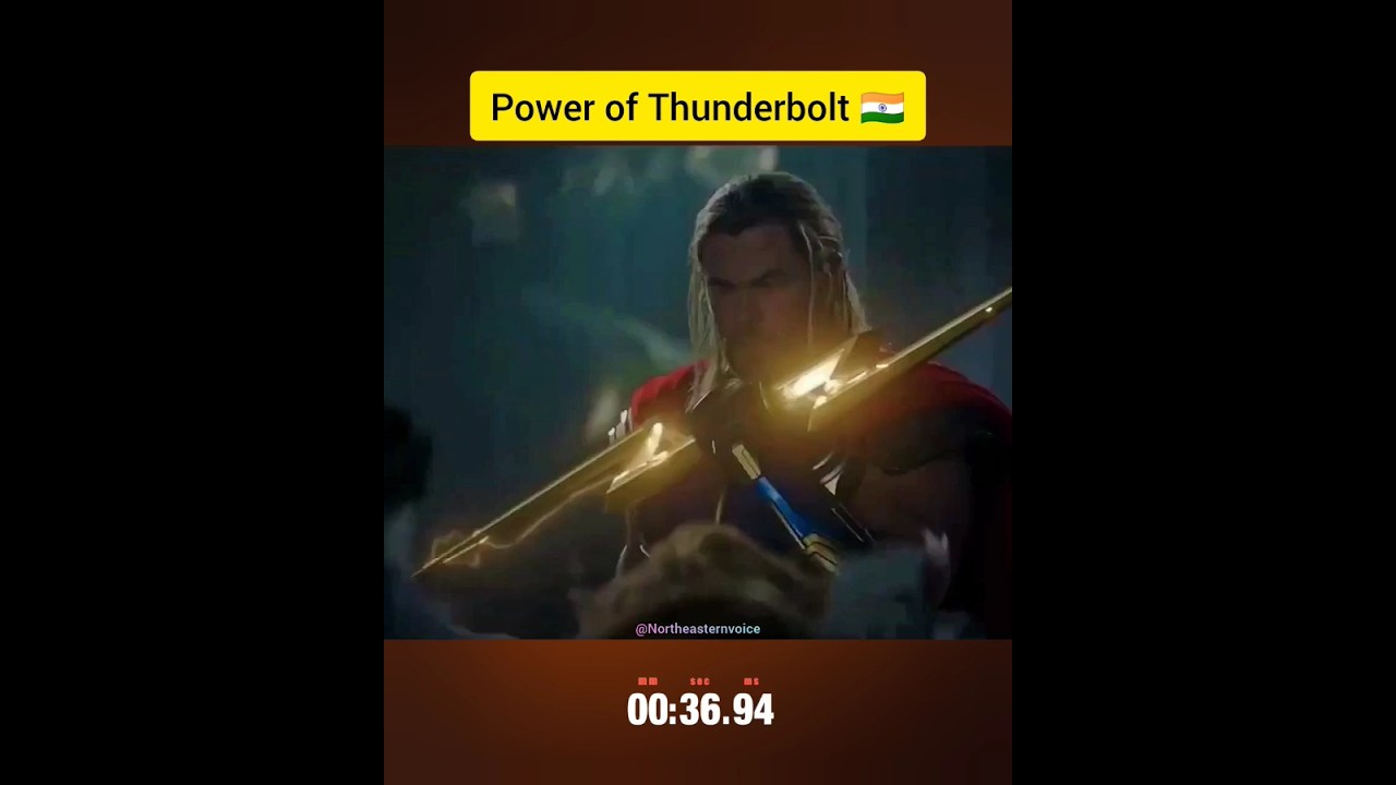 Power of Thunderbolt in MCU..🔥❤️