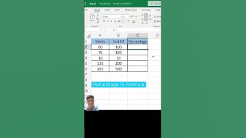 Percentage formula in excel #exceltech #excel #smartphone #tutorial #excelacademy #microsoft #excele
