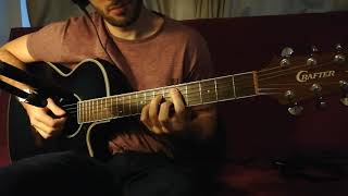 Slow Jazz Acoustic Guitar Improvisation