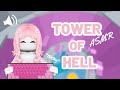 Roblox asmr  tower of hell clicky keyboard sounds