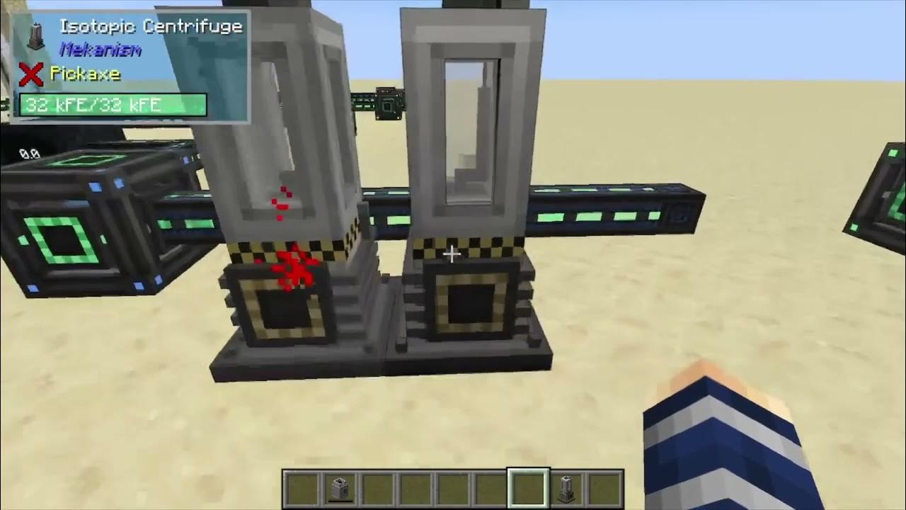 Mekanism isotopic centrifuge (How to get fissle fuel/plutonium) YouTube